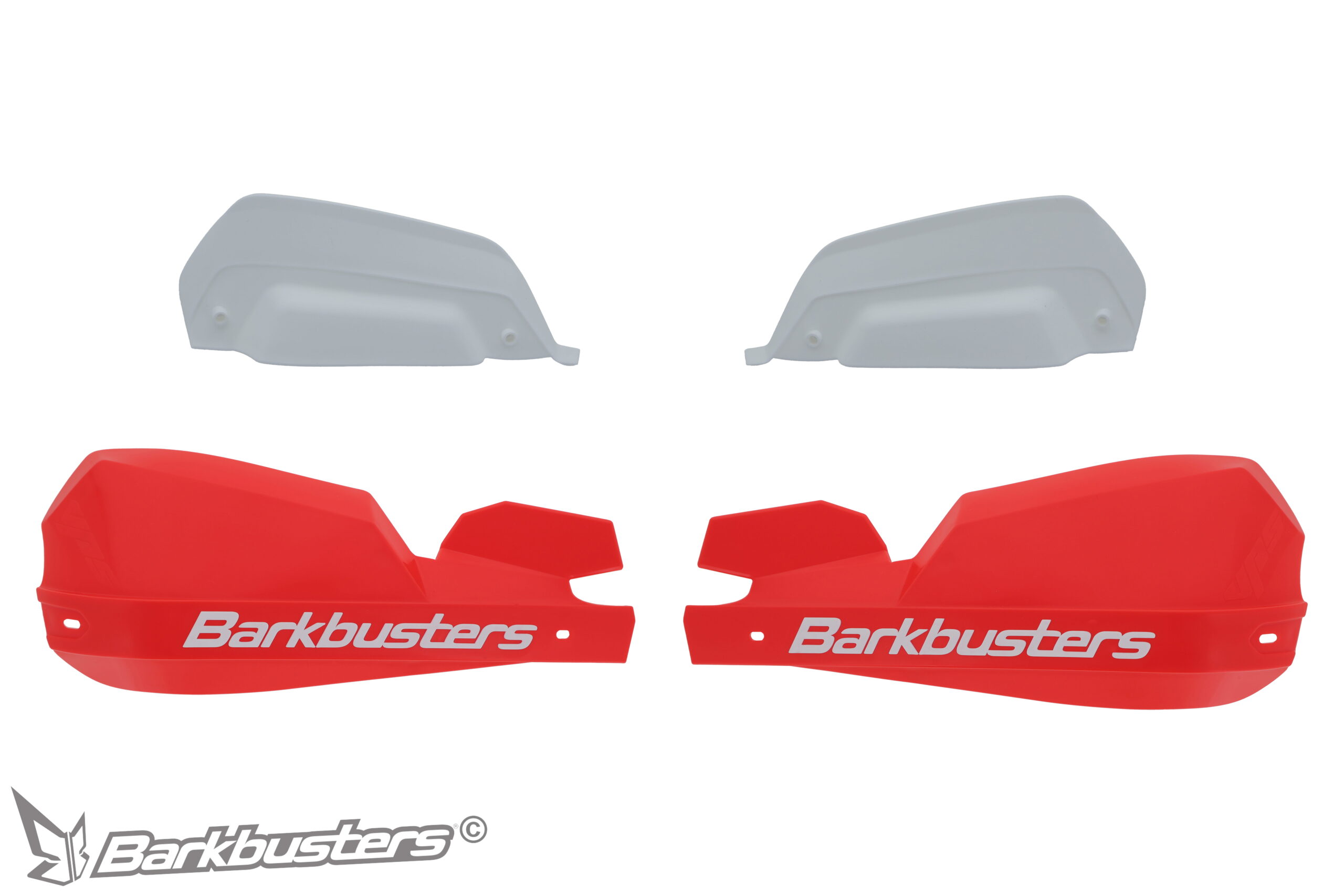 Barkbusters VPS Plastic Guards Red